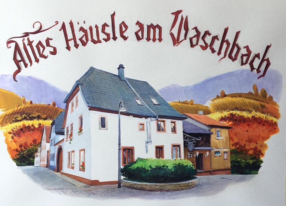Altes Haeusle Am Waschbach Anno 1625 Ferienwohnungen Und Doppelzimmer Edenkoben Dış mekan fotoğraf